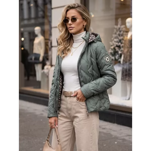  Női kabát DSTREET TY5775 ZÖLD 
