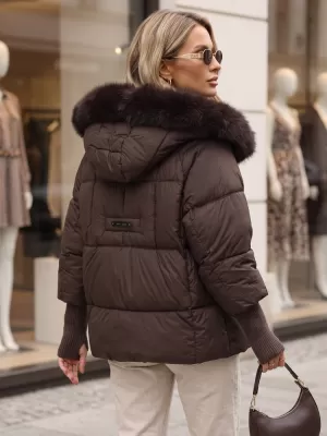 Női kabát DSTREET TY5743 LILA