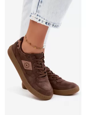 Női tornacipő BIG STAR SHOES UU274017 BARNA/BÉZS
