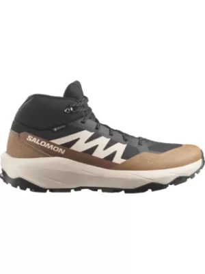 Férfi cipők SALOMON OUTSCAPE MID GTX L45410800 FEKETE/ESŐS NAP/PRÉRIFARKASBARNA