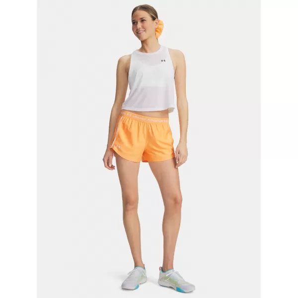  Női rövidnadrág UNDER ARMOUR TECH PLAY UP SHORTS 1389882-870 NARANCS 