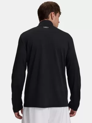 Férfi póló UNDER ARMOUR UA TECH TAPING 1/2 ZIP 6012357-001 FEKETE
