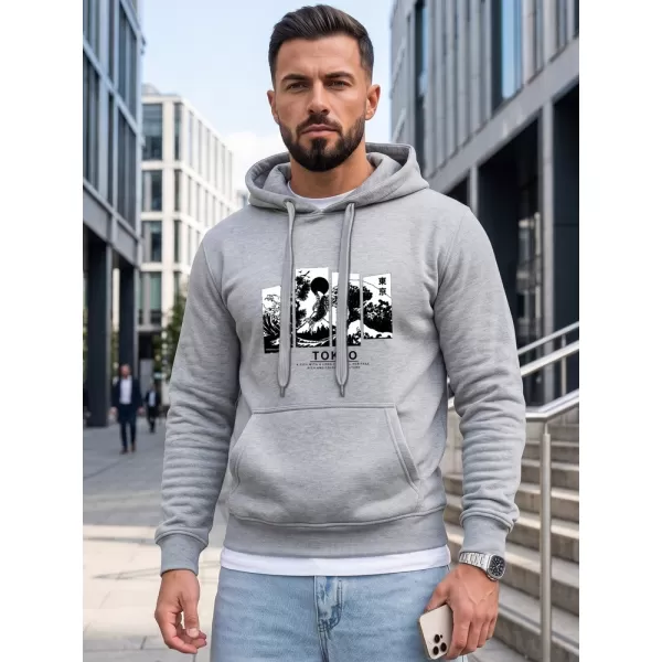  Férfi pulóver DSTREET NX5146BX-02-09 VILÁGOSSZÜRKE 