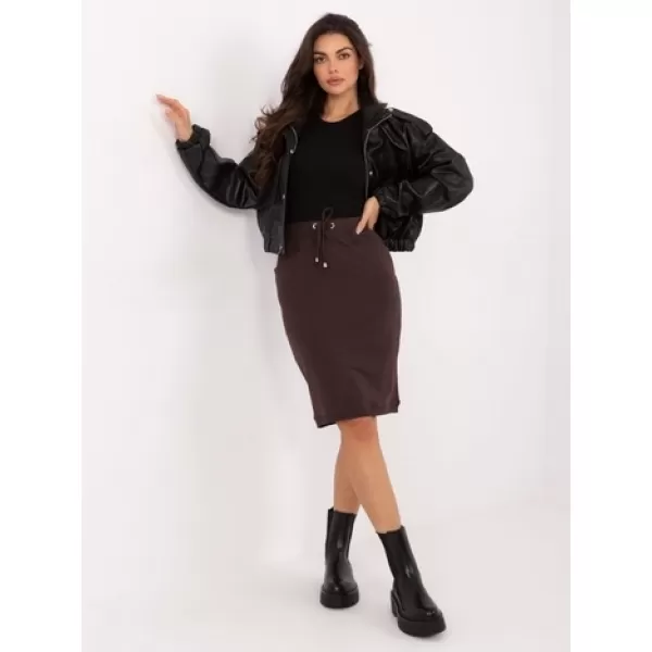  Női szoknya BASIC FEEL GOOD RV-SD-4793-1.32 SÖTÉTBARNA 