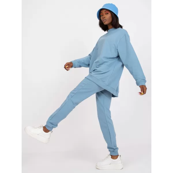  Női pulóver BASIC FEEL GOOD AP-BL-A-R001 VILÁGOSKÉK 
