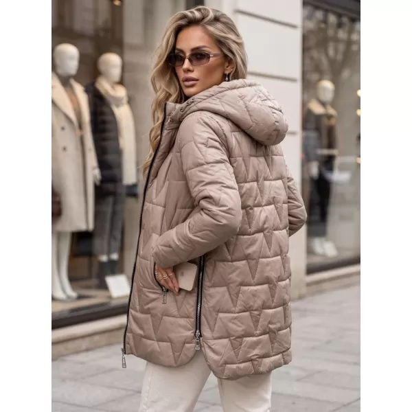  Női kabát DSTREET TY5793 KARAMELLA 