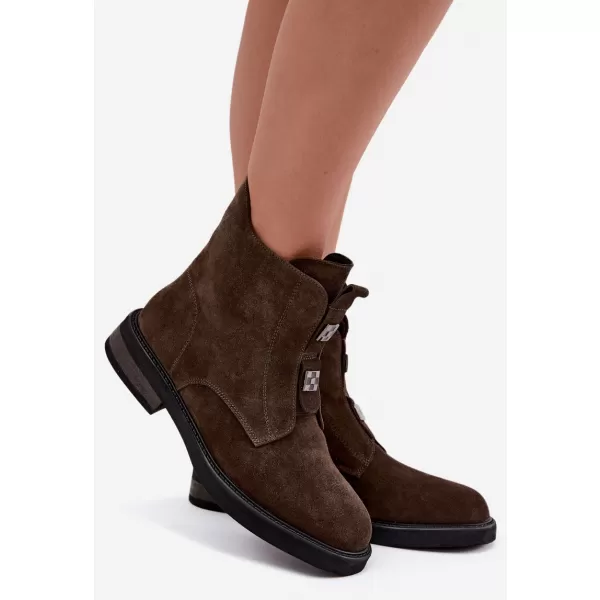  Női cipők D&A CR62-3334 KHAKI 