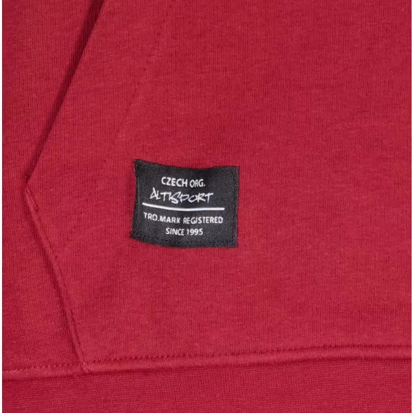  Férfi pulóver ALTISPORT NP/ALMST45001 BURGUNDIA 
