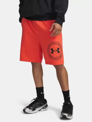 Férfi rövidnadrág UNDER ARMOUR RIVAL LW GRAPHIC SHORTS 6014689-690 PIROS