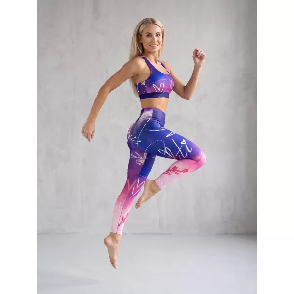  Női prémium hosszú leggings (új méretek) ALTISPORT VOJ/ALW083LEG05 LILA 
