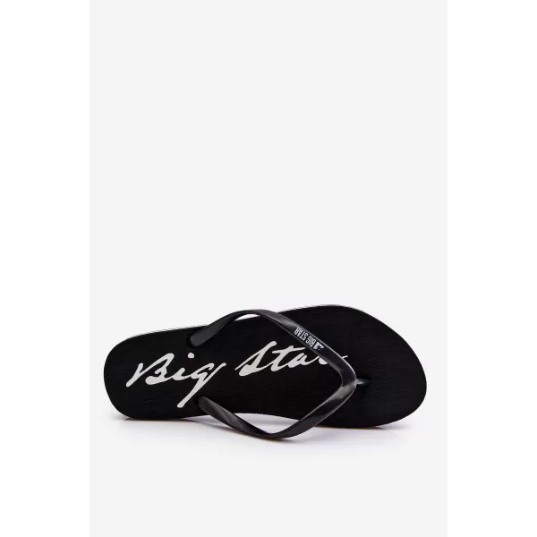  Női papucs BIG STAR SHOES LL274761 FEKETE 