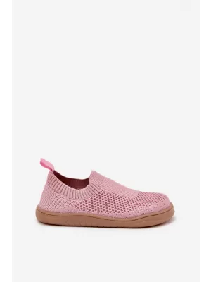 Gyerekcipők MILAMI BF-KNIT/10 RÓZSASZÍN