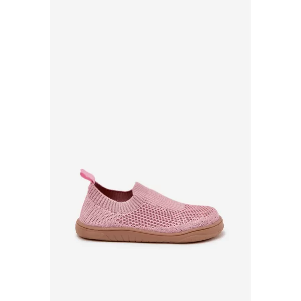  Gyerekcipők MILAMI BF-KNIT/10 RÓZSASZÍN 