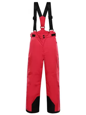 Gyermek sínadrág ALPINE PRO EDESO 3 MÁLNA