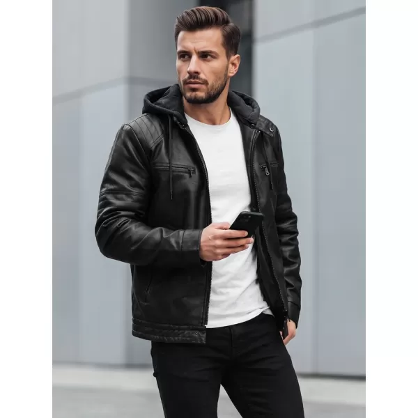  Férfi dzseki DSTREET TX5145 FEKETE 