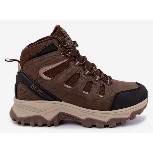 Férfi cipők BIG STAR SHOES UU174316 BARNA/BÉZS ÁRNYÉKOK 