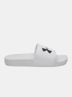 Férfi papucs UNDER ARMOUR ARMR SLIDE 6007527-100 FEHÉR