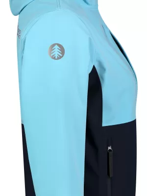 Női softshell kabát NORDBLANC BLINK NBSSL8320 VILÁGOSKÉK