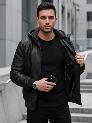 Férfi dzseki DSTREET TX5141 FEKETE