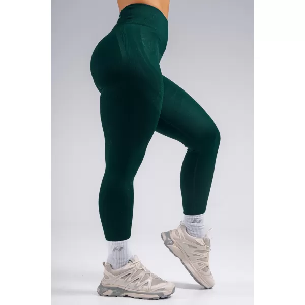  Magas derekú extra push-up leggings NEBBIA PRIMAL 850 SÖTÉTZÖLD 