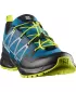 Gyerekcipők SALOMON OUTSCAPE WATERPROOF L49212500 MYKONOS KÉK/FEKETE/SAVAS MÉSZ