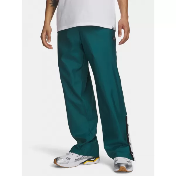  Férfi nadrág UNDER ARMOUR UA ICON SW WOVEN PANTS 6009445-338 ZÖLD 