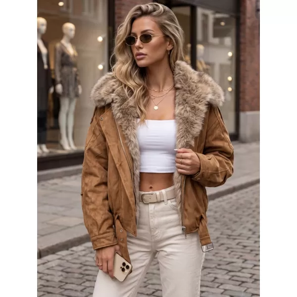  Női kabát DSTREET TY5702 KARAMELLA 