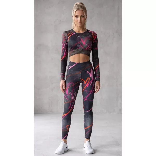  Női prémium hosszú leggings (új méretek) ALTISPORT VOJ/ALW082LEG05 FEKETE 