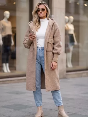 Női kabát DSTREET NY0830 KARAMELLA