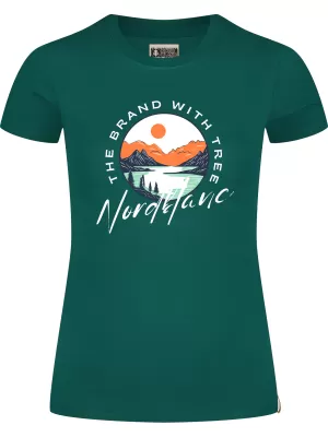 Női póló NORDBLANC STARLIGHT NBSLT8176 ZÖLD