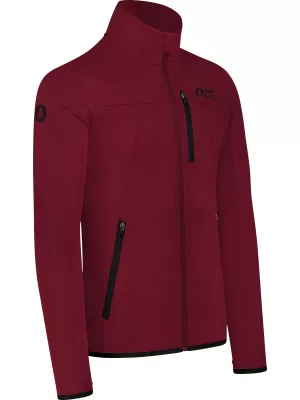 Férfi powerfleece pulóver NORDBLANC MORASS NBSFM8335 BURGUNDIA