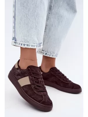 Női tornacipő BIG STAR SHOES UU274438 BARNA/BÉZS ÁRNYÉKOK