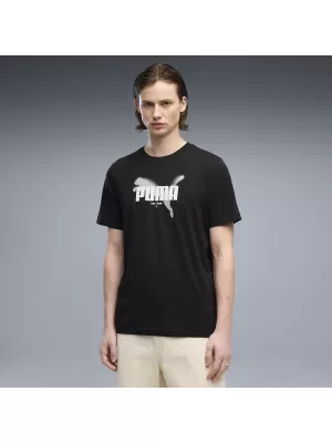 Férfi póló PUMA GRAPHICS TEE 69435501 PUMA FEKETE