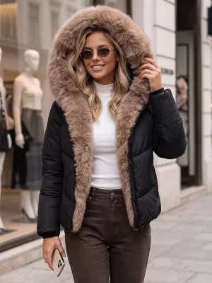 Női kabát DSTREET TY6103 FEKETE