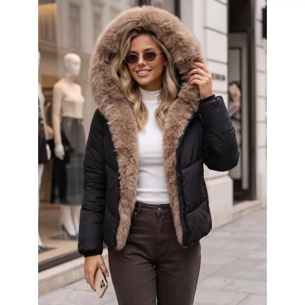  Női kabát DSTREET TY6103 FEKETE 