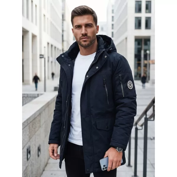  Férfi dzseki DSTREET TX5106 SÖTÉTKÉK 