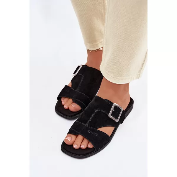  Női papucs BIG STAR SHOES TT274477 FEKETE 