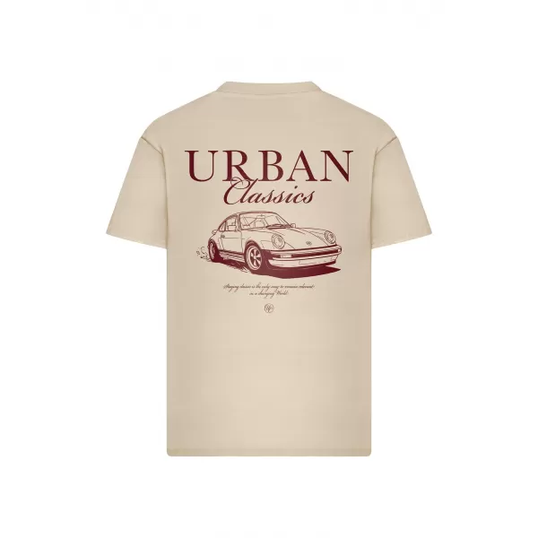  Férfi póló URBAN CLASSICS TB8755 FEHÉR/HOMOK 