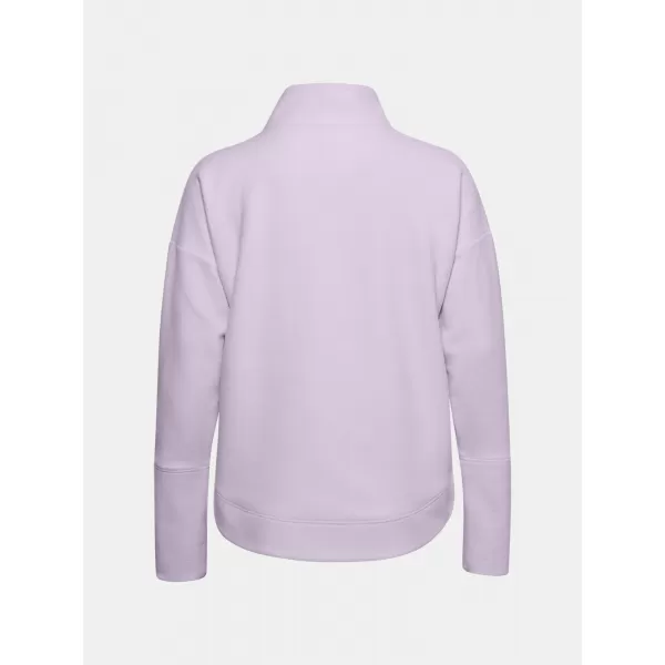  Női pulóver UNDER ARMOUR RECOVER FLEECE WRAP NECK 1356347-570 LILA 