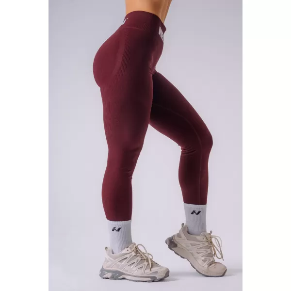  Női leggings NEBBIA FLOW SEAMLESS 496 BORDÓ 