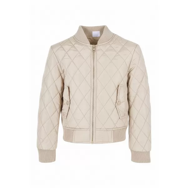  Lány steppelt kabát URBAN CLASSICS UCK806-02903 FEHÉR HOMOK 