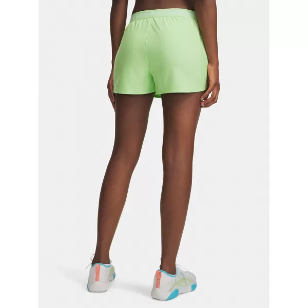  Női rövidnadrág UNDER ARMOUR TECH PLAY UP SHORTS 1389882-712 ZÖLD 