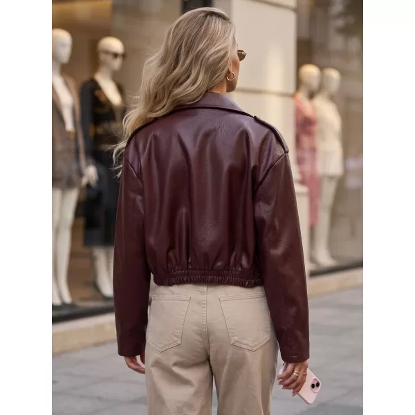  Női kabát DSTREET TY5952 BURGUNDIA 