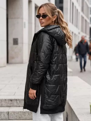 Női kabát DSTREET TY5809 FEKETE