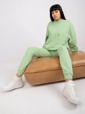 Női pulóver BASIC FEEL GOOD AP-BL-A-R001 PISZTÁCIA