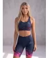 Női prémium térdig érő leggings (új méretek) ALTISPORT VOJ/ALW109LEG06 RÓZSASZÍN-FEKETE
