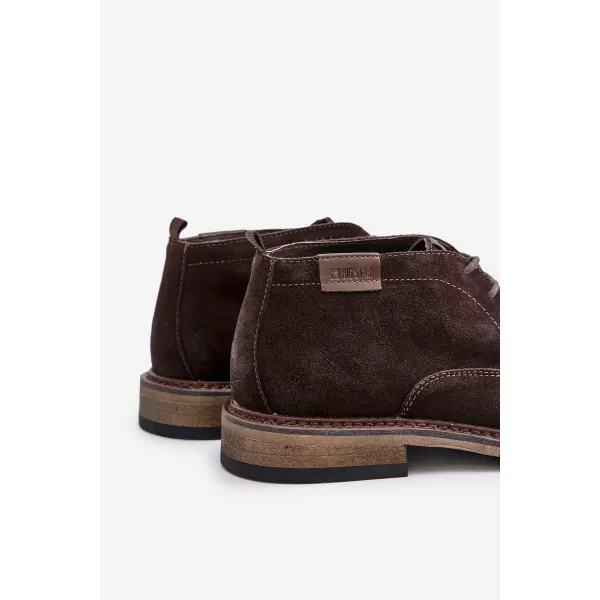 Férfi cipők BIG STAR SHOES OO174145 BARNA/BÉZS 