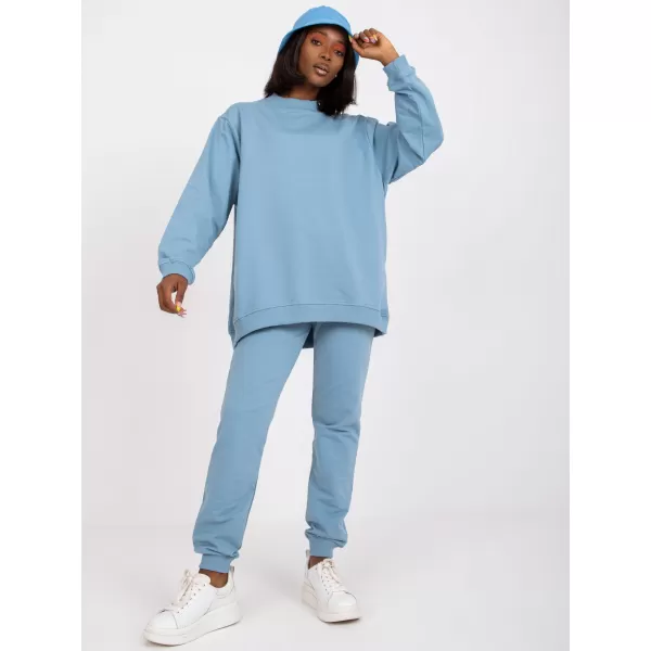  Női pulóver BASIC FEEL GOOD AP-BL-A-R001 VILÁGOSKÉK 
