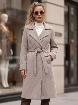 Női kabát DSTREET NY0807 BARNA