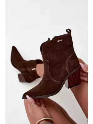 Női csizma BIG STAR SHOES SS274473 BARNA